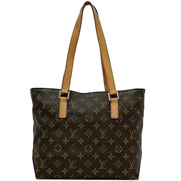 LOUIS VUITTON Brown Monogram Leather Tote Bag - Picture 1 of 11